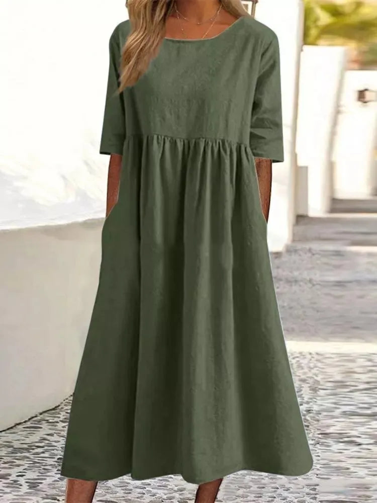 Elina | Lässiges Freizeitkleid für bequeme Momente