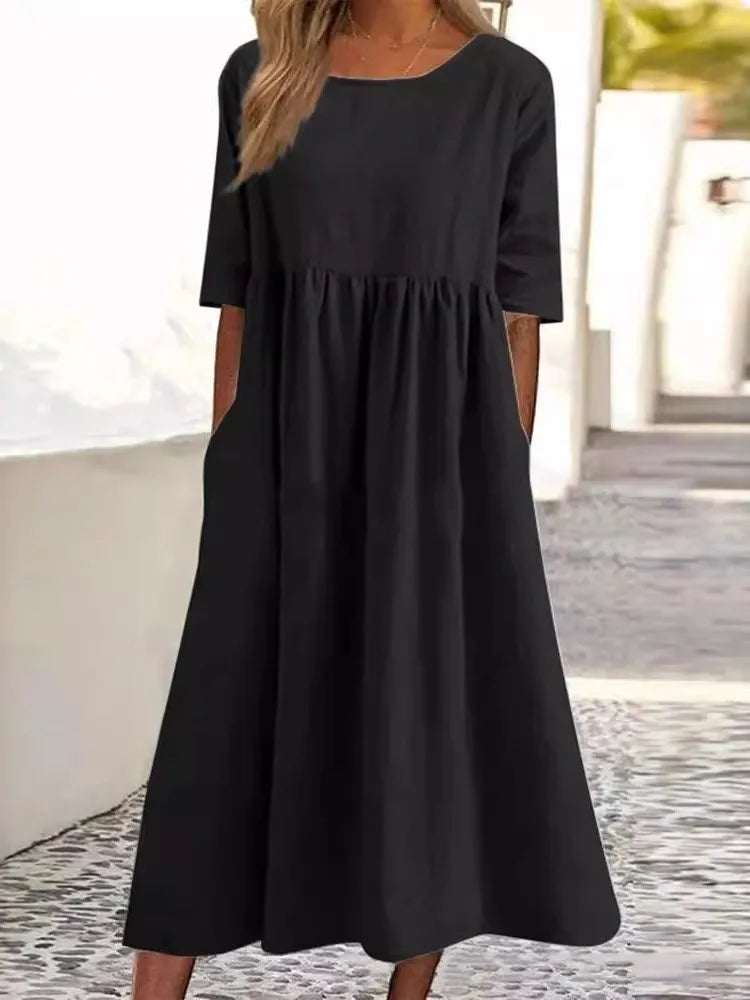 Elina | Lässiges Freizeitkleid für bequeme Momente