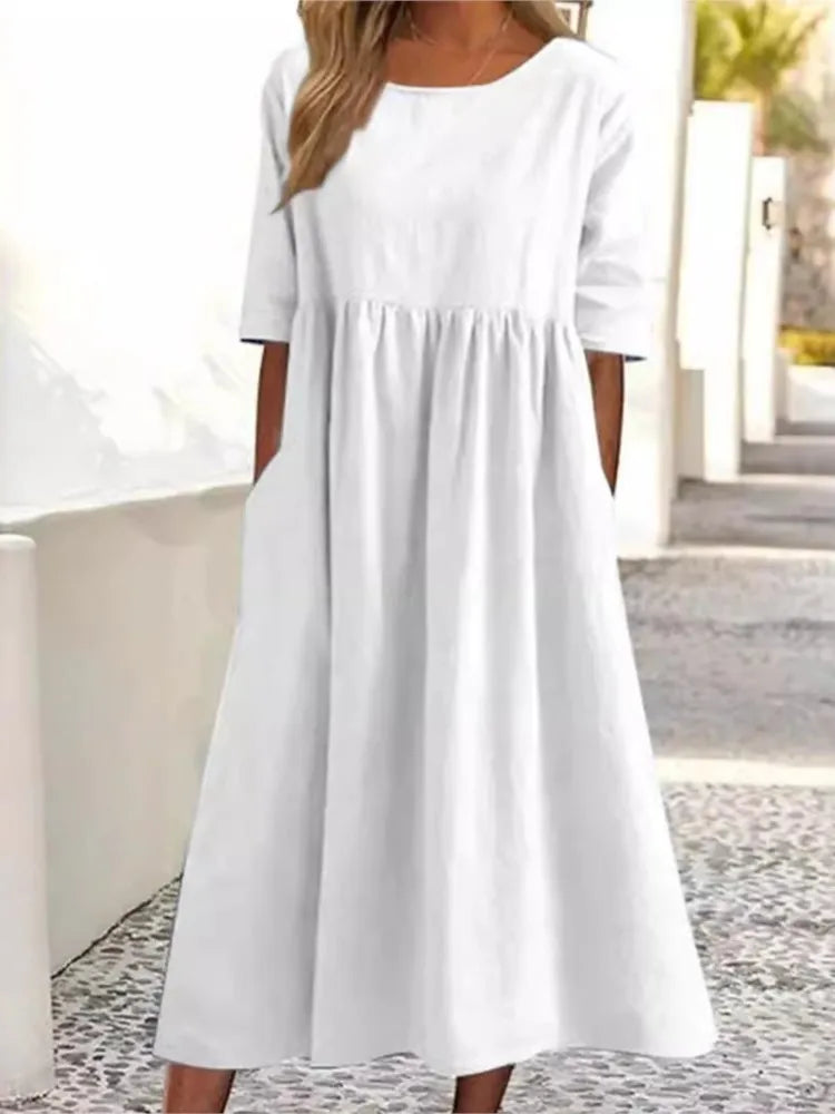 Elina | Lässiges Freizeitkleid für bequeme Momente