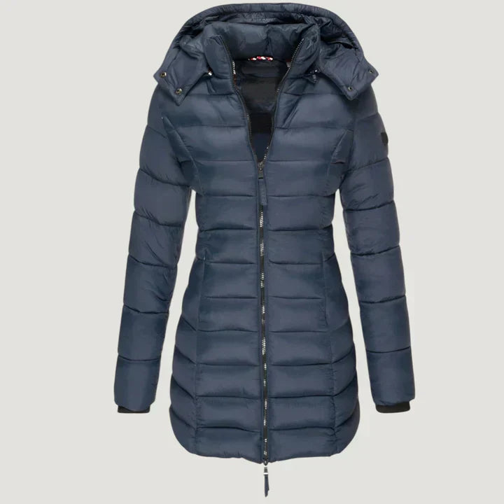 Daniel | Schlichte Winterjacke mit wetterfester Kapuze