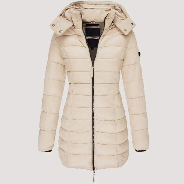 Daniel | Schlichte Winterjacke mit wetterfester Kapuze