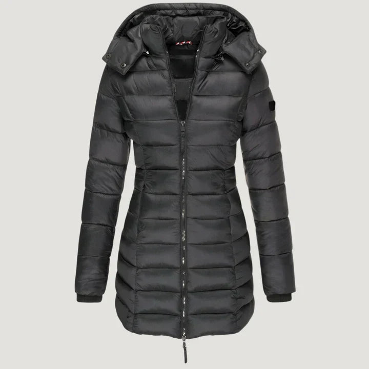Daniel | Schlichte Winterjacke mit wetterfester Kapuze