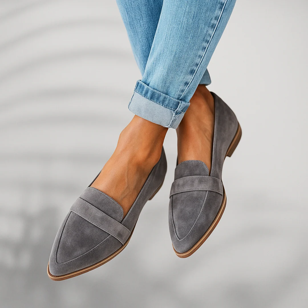 Valerie | Orthopädische Leder-Mokassins in Premium-Edition