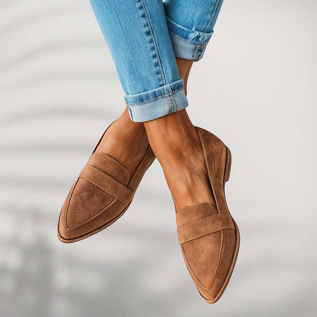 Valerie | Orthopädische Leder-Mokassins in Premium-Edition