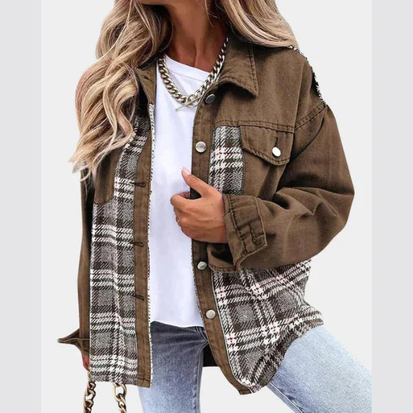 Lena | Lässige Denim-Jacke für moderne Frauen