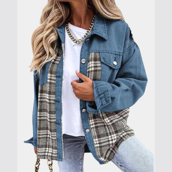 Lena | Lässige Denim-Jacke für moderne Frauen