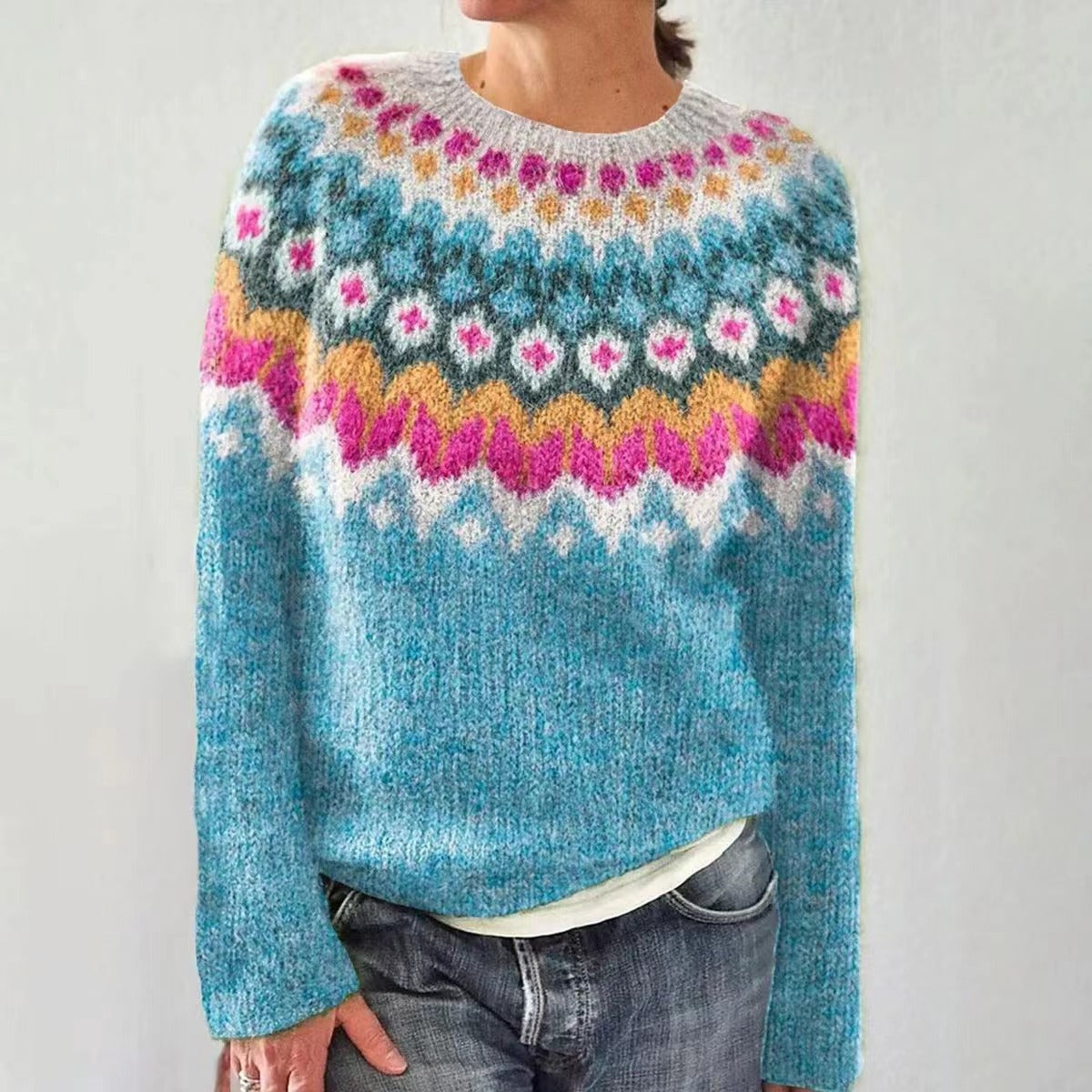Elke | Exklusiver Pullover aus feinem Cashmere-Garn