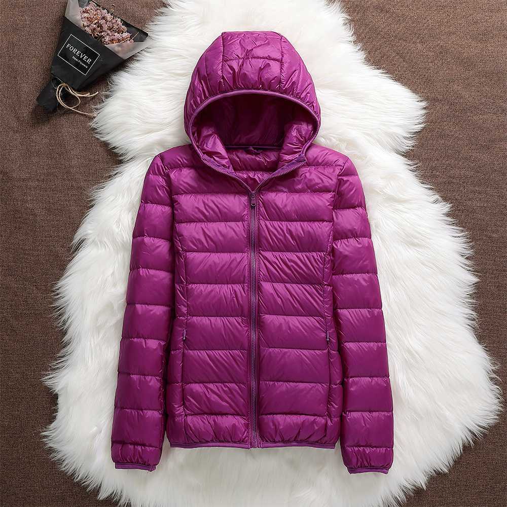 Niklas | Moderne Steppjacke mit weißen Entenfedern