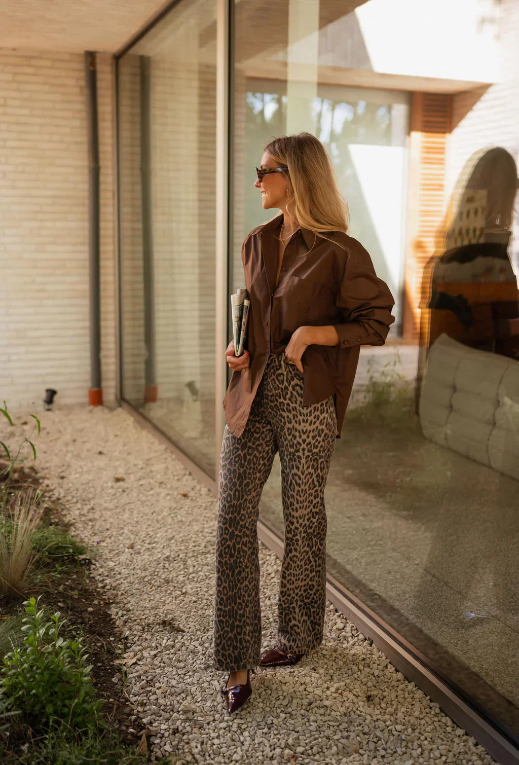 Laura | Schlaghosen Damen modern mit hoher Taille und Komfort