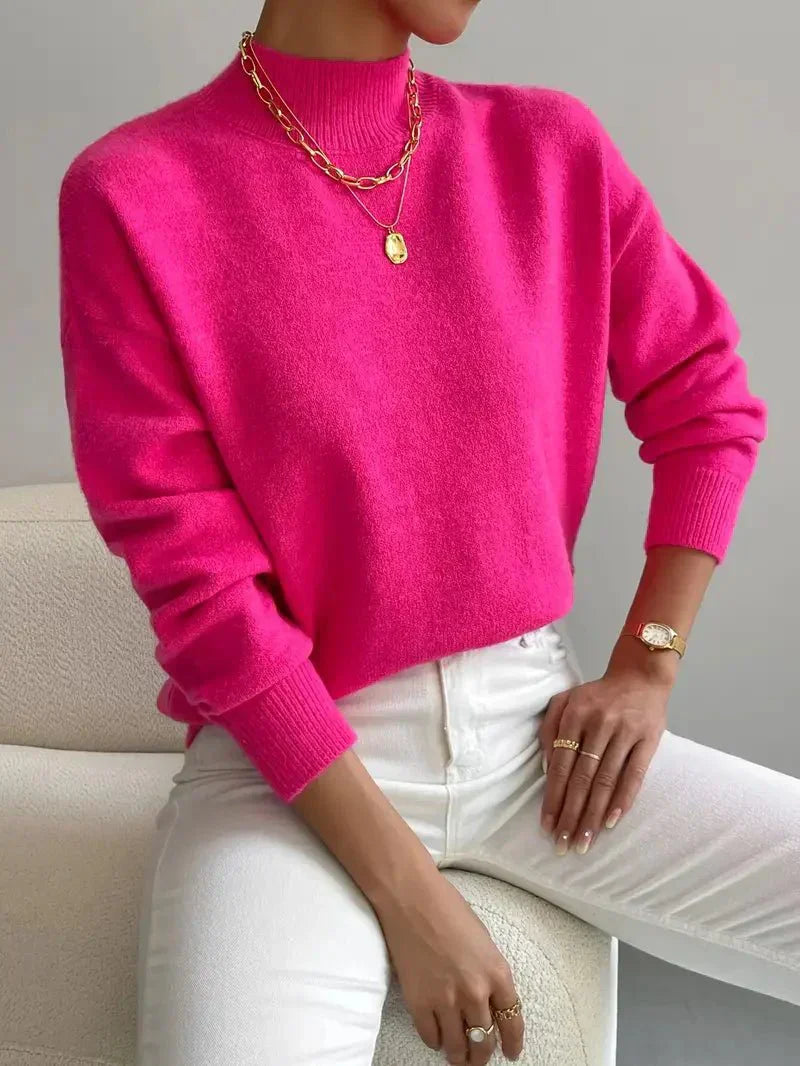 Clara | Klassischer Damen-Strickpullover im modernen Stil