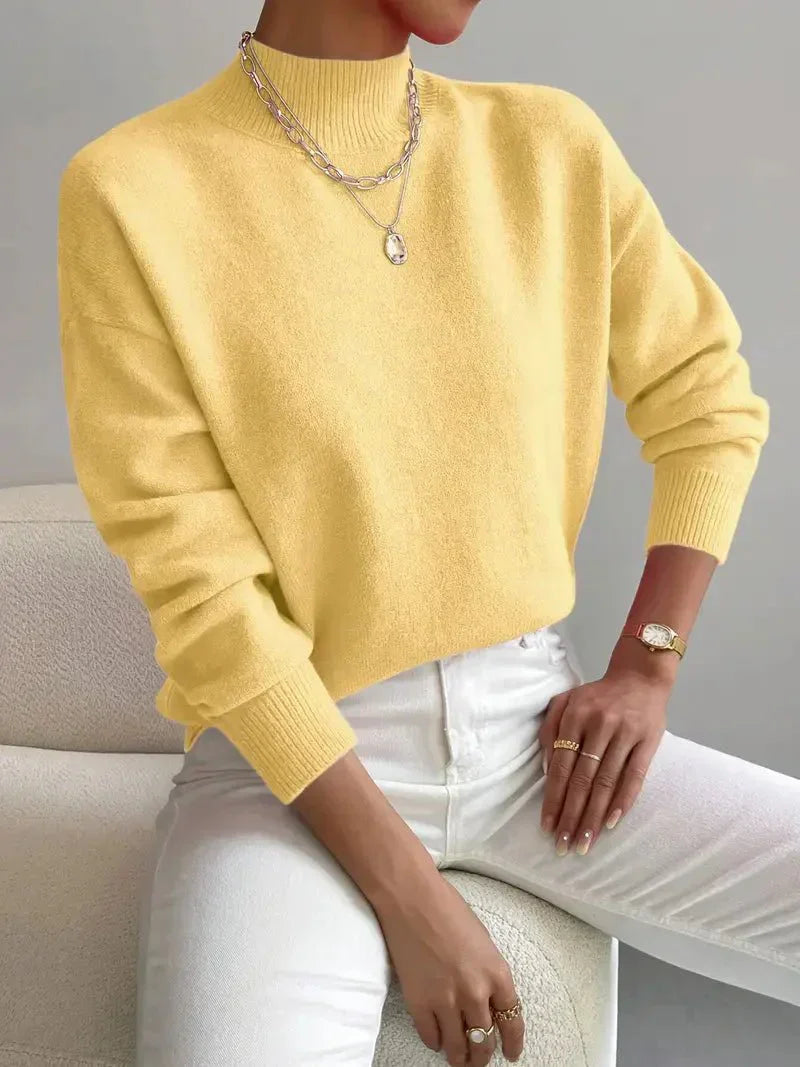 Clara | Klassischer Damen-Strickpullover im modernen Stil