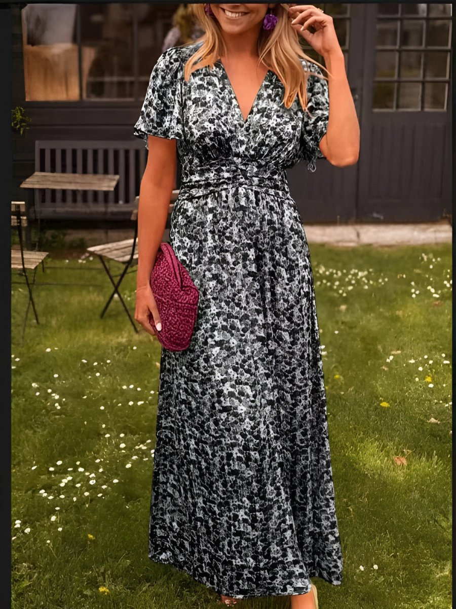 Clara | Elegantes Blumen-Sommerkleid für Damen