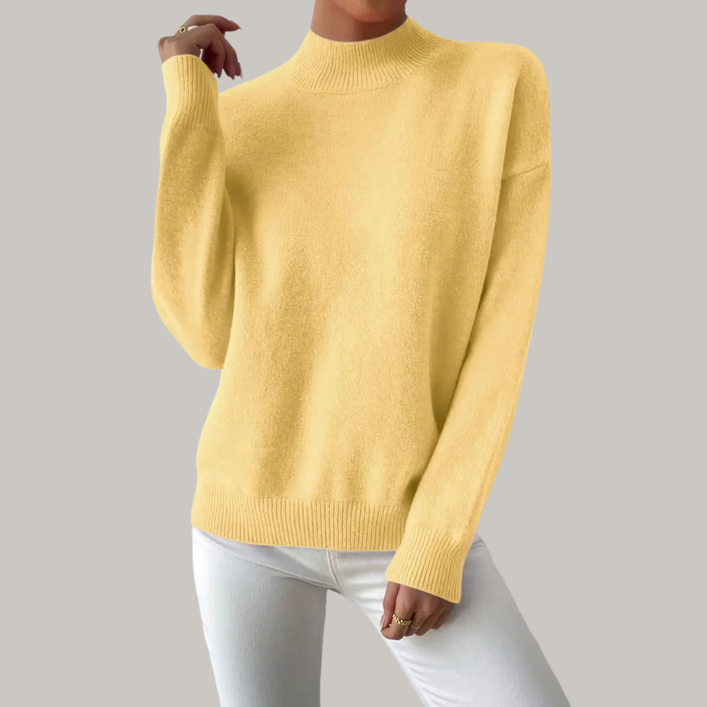 Elisa | Schlichter Pullover im modernen Alltagslook