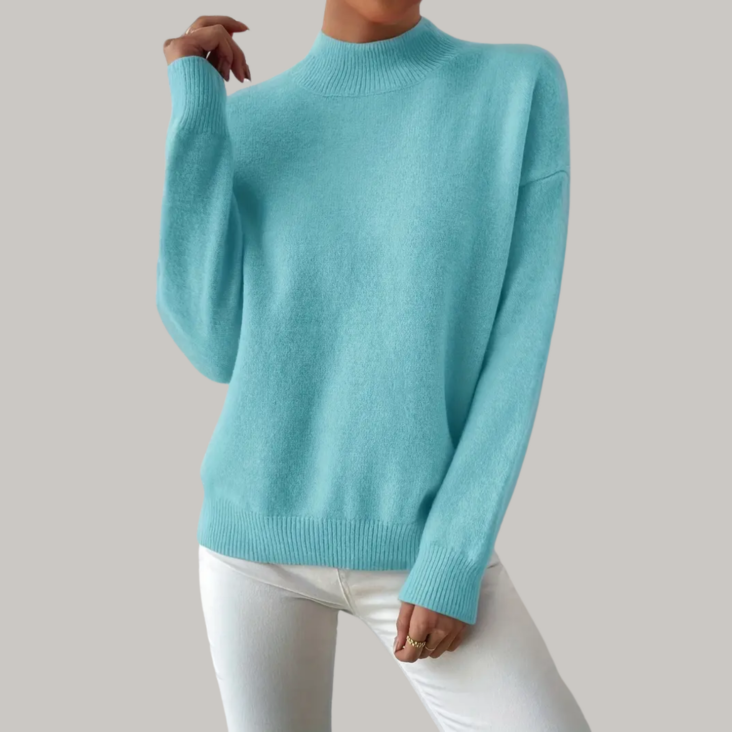 Elisa | Schlichter Pullover im modernen Alltagslook