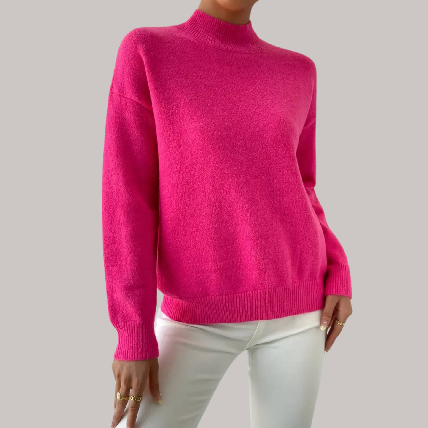 Elisa | Schlichter Pullover im modernen Alltagslook