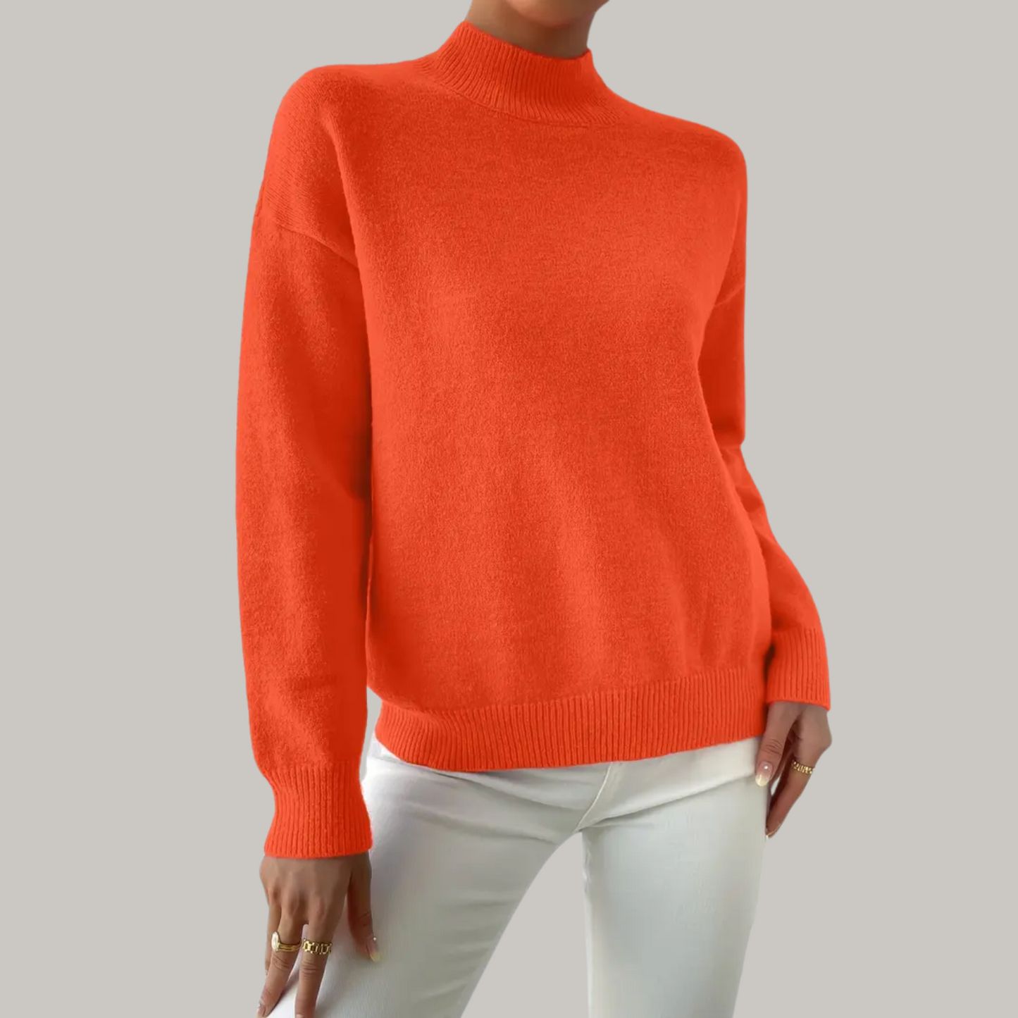 Elisa | Schlichter Pullover im modernen Alltagslook