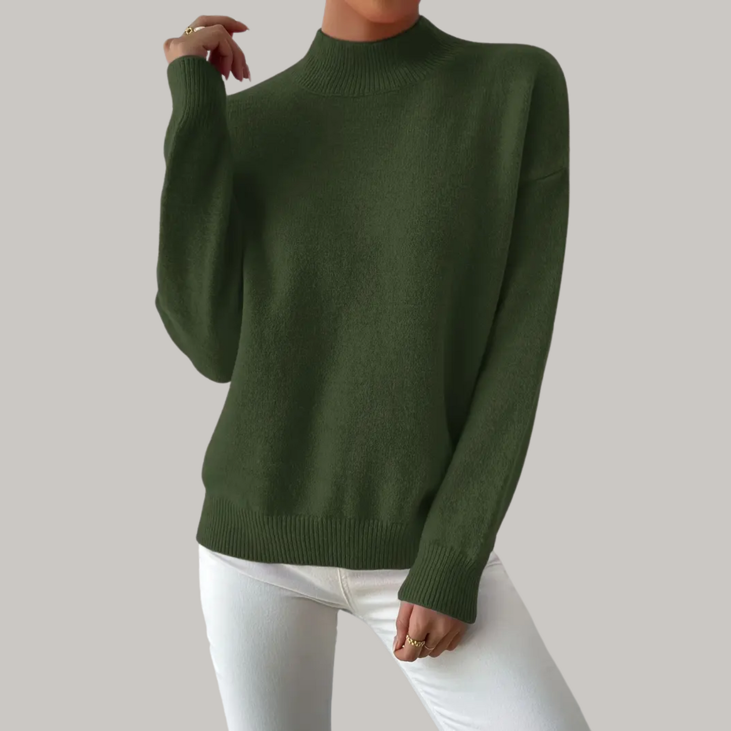 Elisa | Schlichter Pullover im modernen Alltagslook