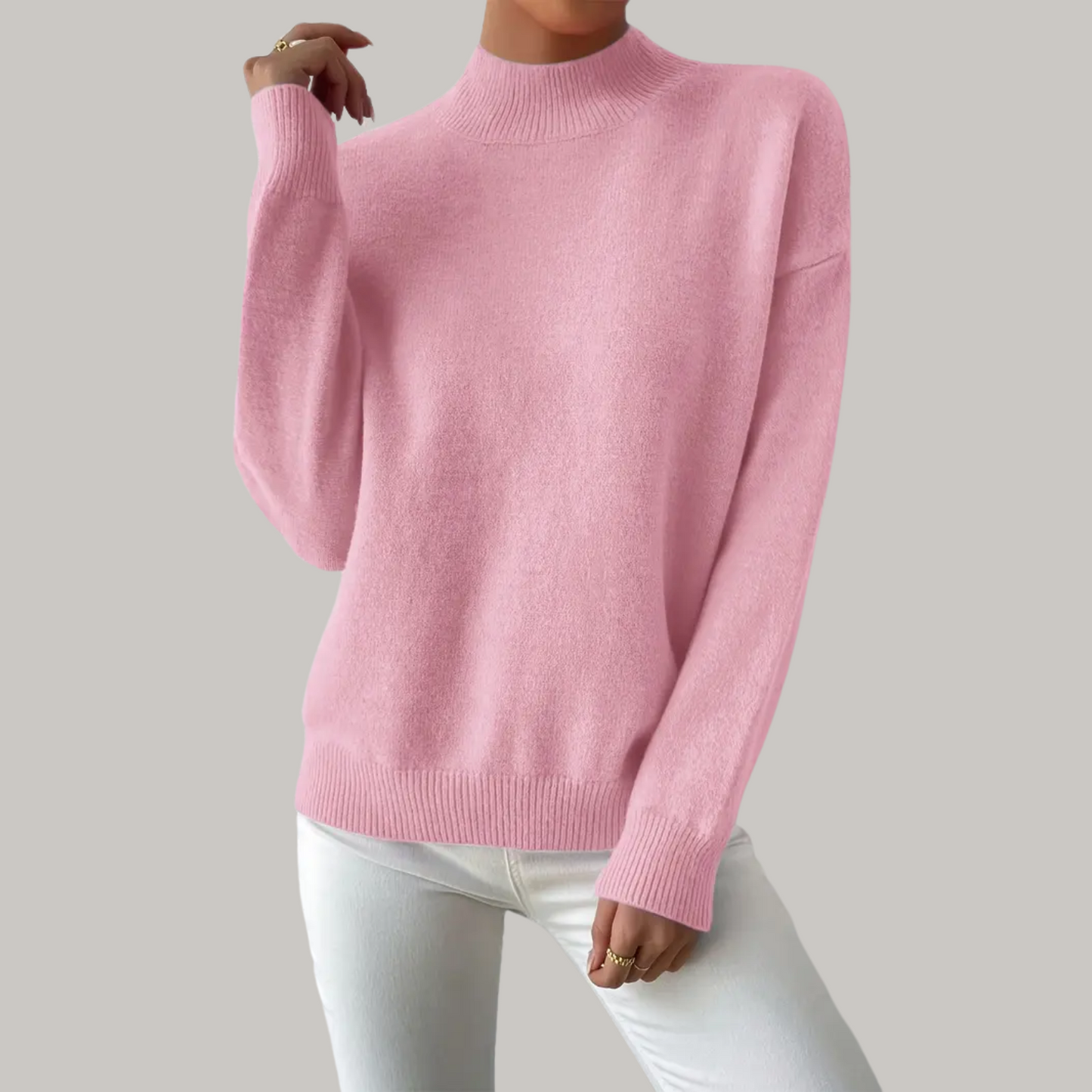 Elisa | Schlichter Pullover im modernen Alltagslook