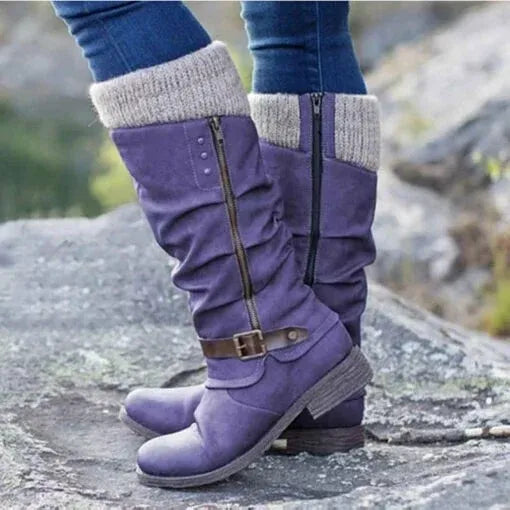 Clara | Klassische Winterstiefel Damen komfortabel