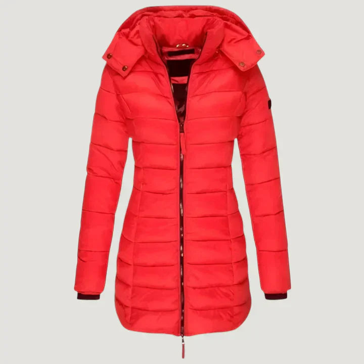 Daniel | Schlichte Winterjacke mit wetterfester Kapuze