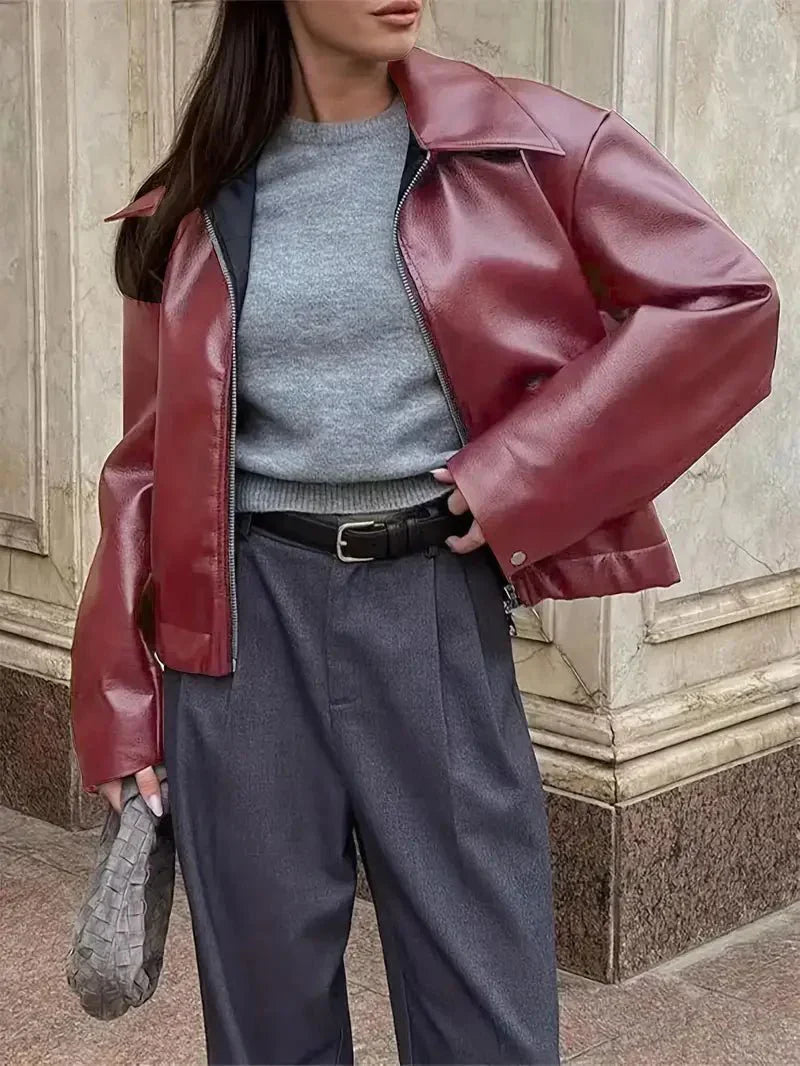 Clara | Stilvolle Damenjacke im lässigen Retro-Look