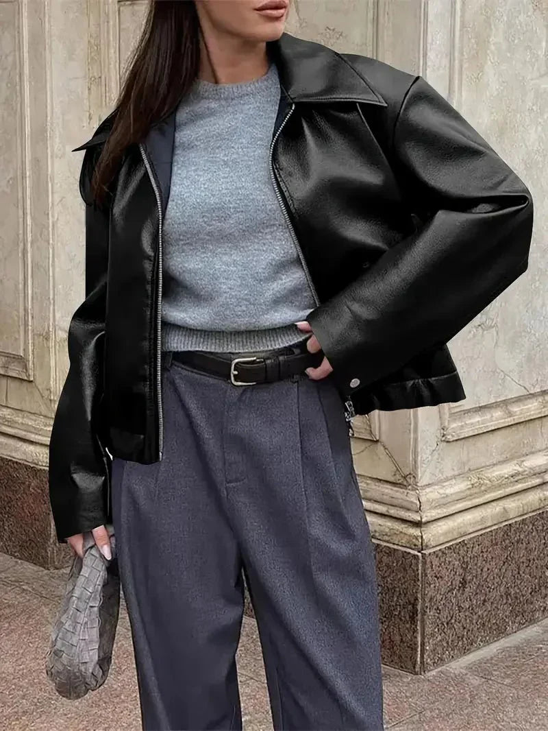 Clara | Stilvolle Damenjacke im lässigen Retro-Look