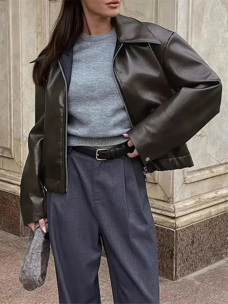 Clara | Stilvolle Damenjacke im lässigen Retro-Look