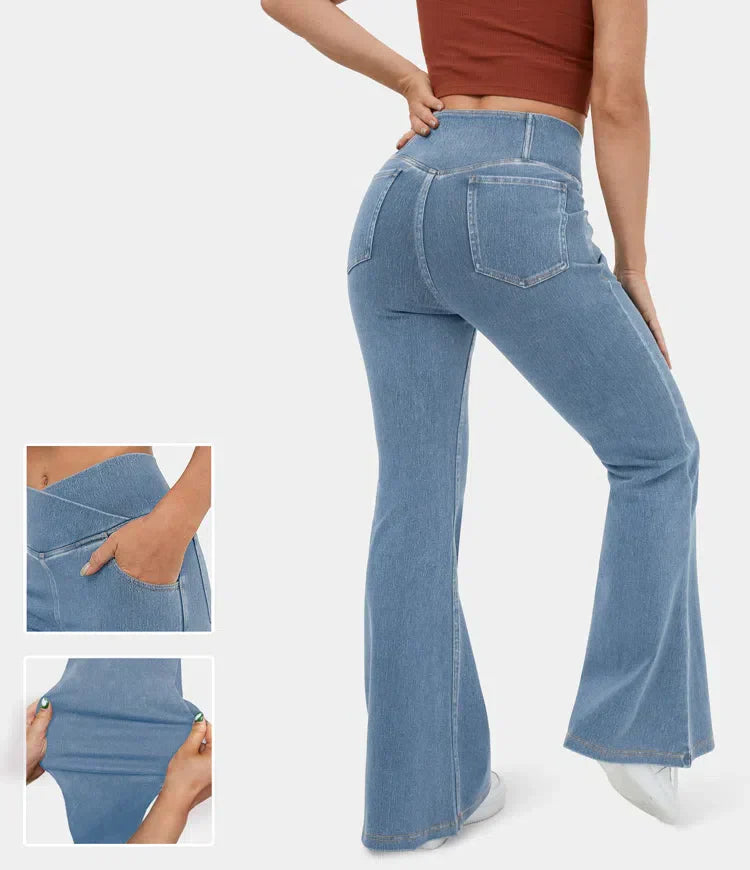 Theresa | Modische Hose für Damen mit flexiblem Bund