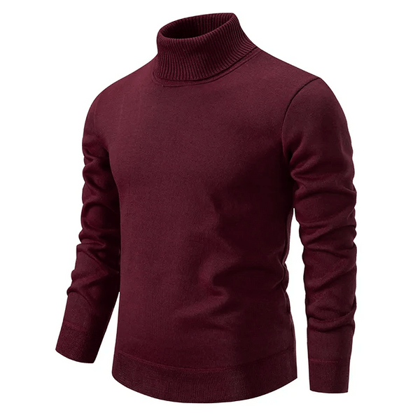 Christian | Schicker Herrenpullover mit Rollkragenstil