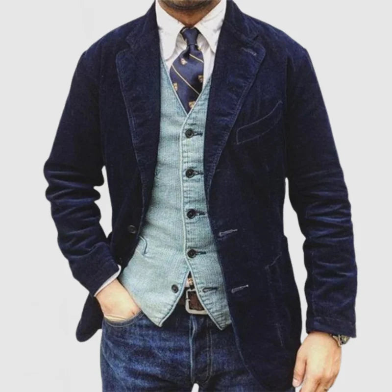 Erik | Lässige Herrenjacke aus Kord im klassischen Vintage-Look