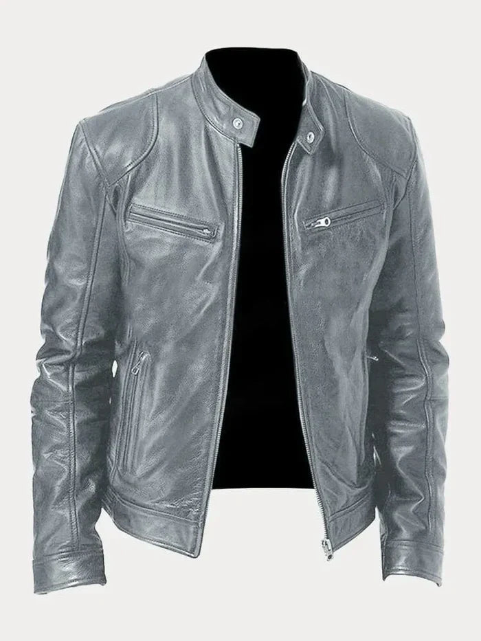 Sebastian | Ikonische Lederjacke für Herren mit Komfort