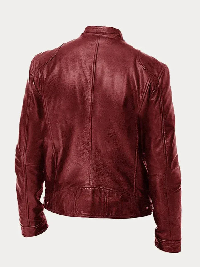 Sebastian | Ikonische Lederjacke für Herren mit Komfort