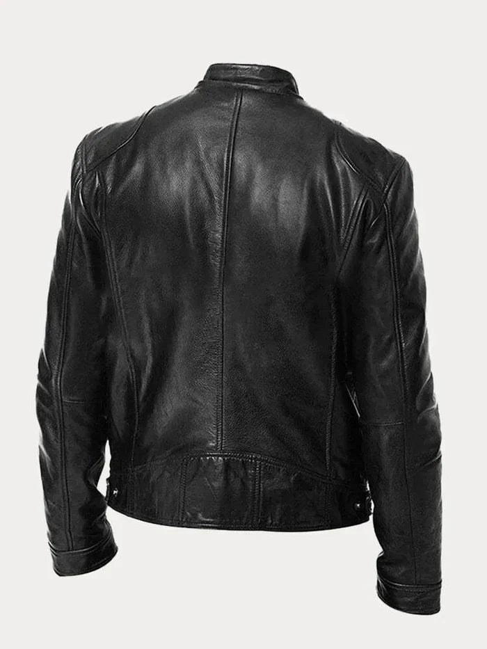 Sebastian | Ikonische Lederjacke für Herren mit Komfort
