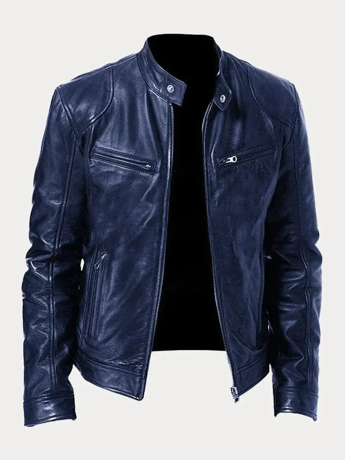 Sebastian | Ikonische Lederjacke für Herren mit Komfort