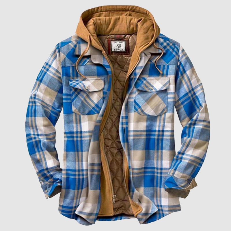 Lukas | Robuste Holzfällerjacke mit warmem Futter