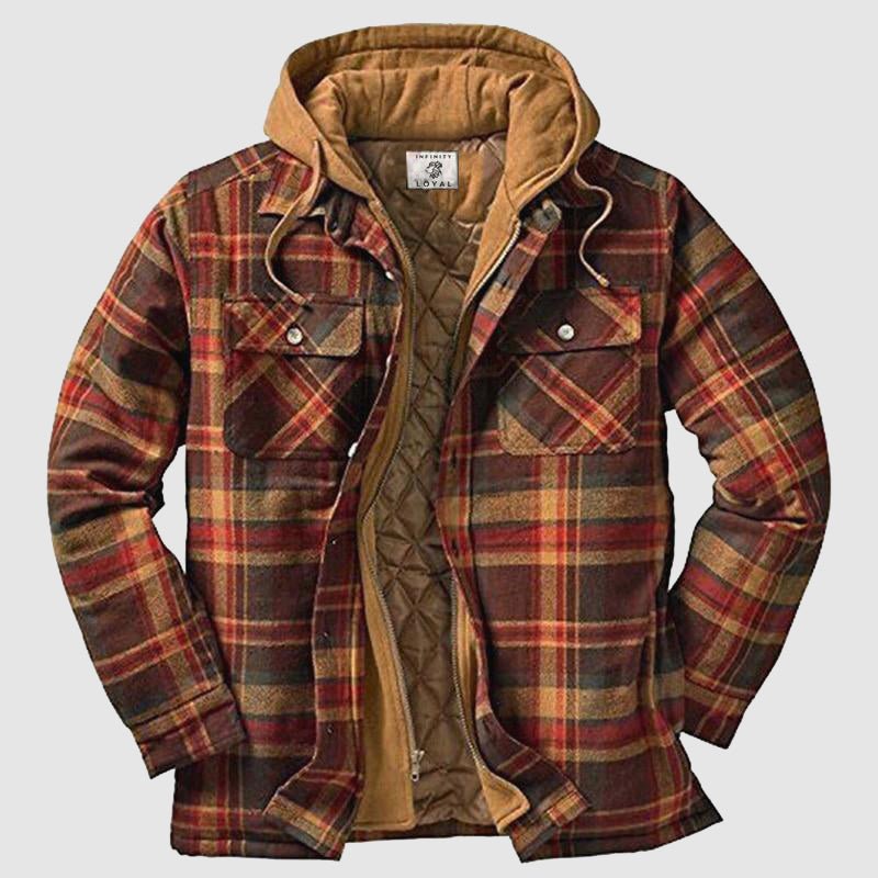 Lukas | Robuste Holzfällerjacke mit warmem Futter