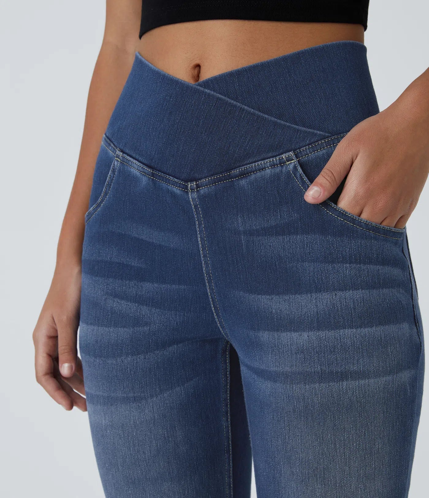 Theresa | Modische Hose für Damen mit flexiblem Bund
