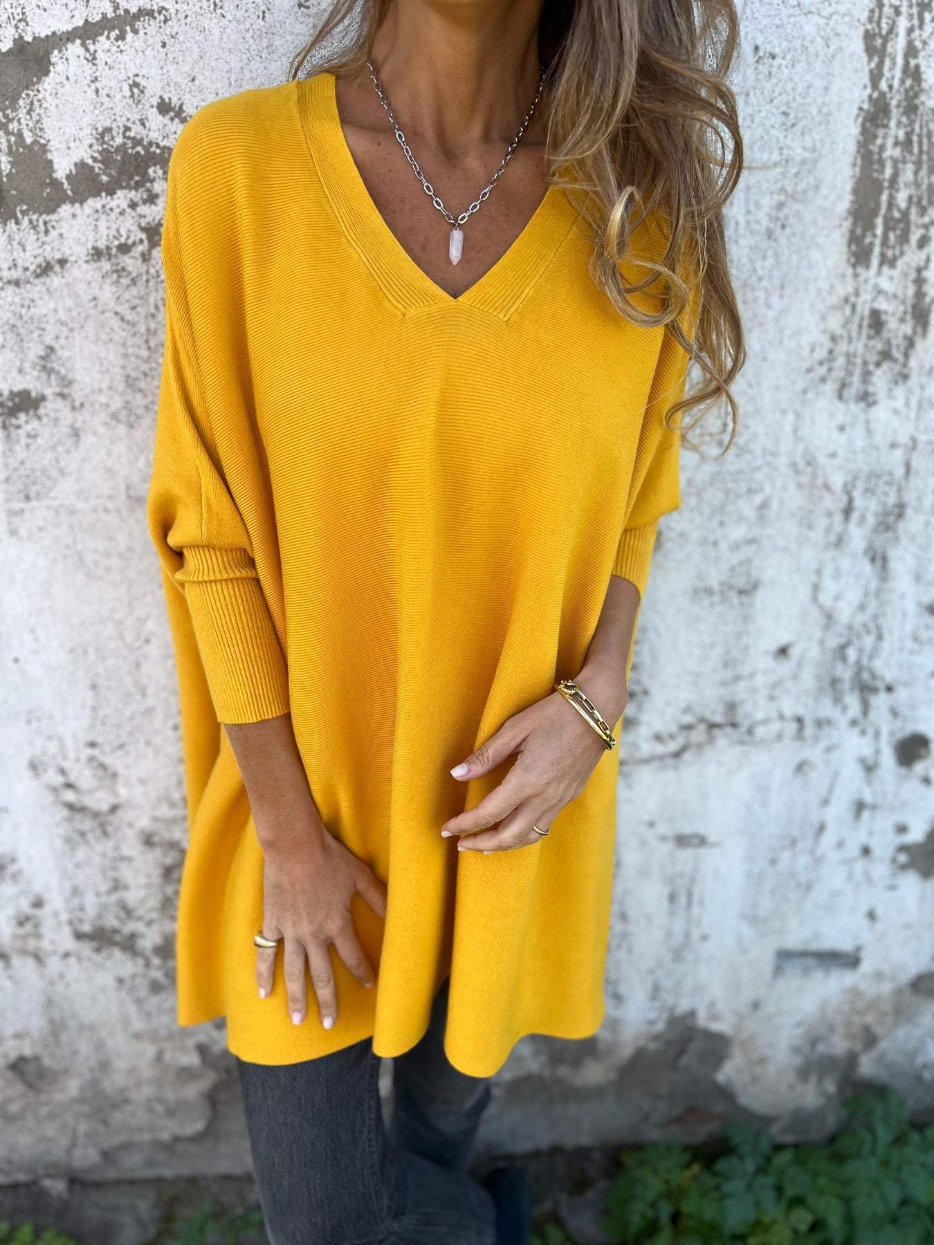 Greta | Zeitloser Strickpullover aus reinem Cashmere