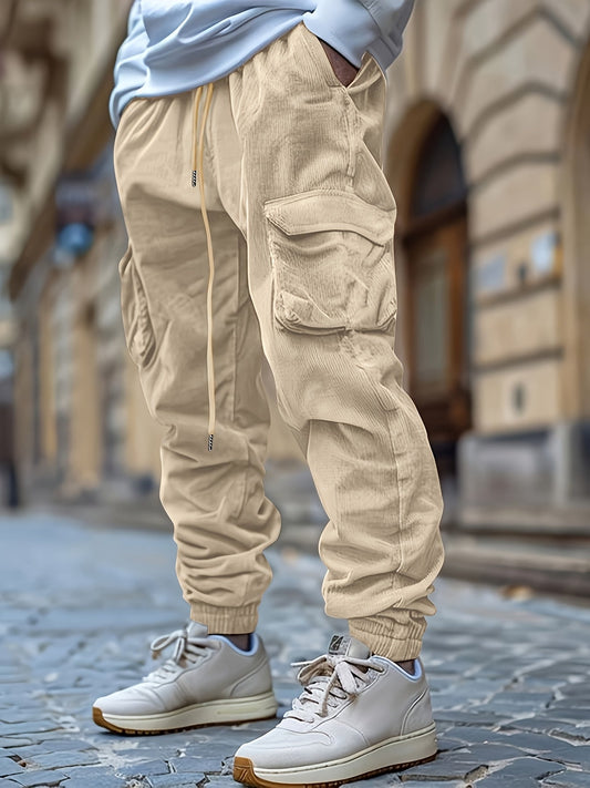 Selina | Jogginghose aus Kord mit stylischem Kordelzug