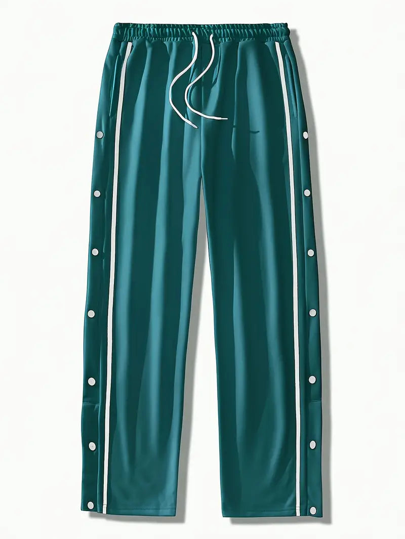 Elian | Lässige Herrenhose mit modischen Knopfdetails