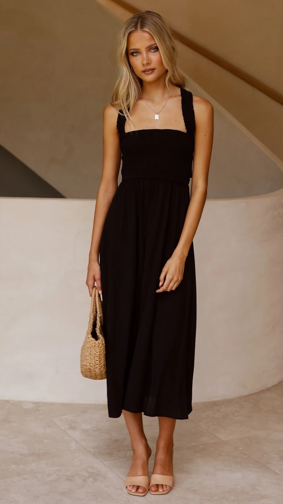 Maria | Elegantes Maxi-Kleid