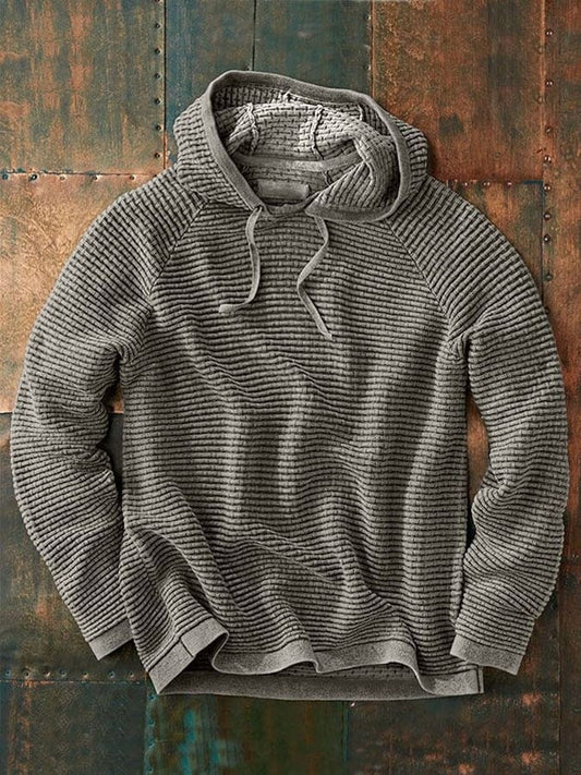 Maximilian | Strick-Hoodie für entspannte Stunden