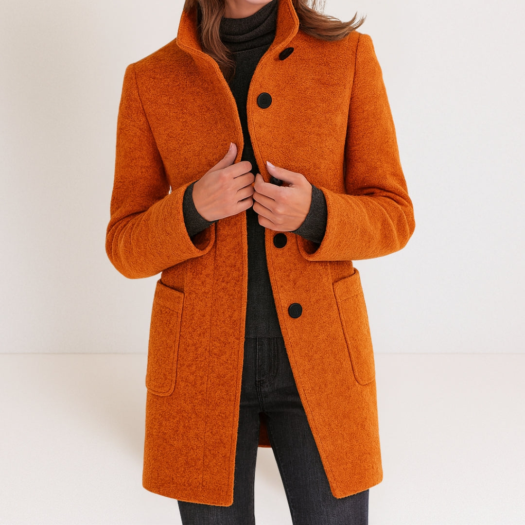 Leonie | Damenjacke hoher Kragen modern elegant