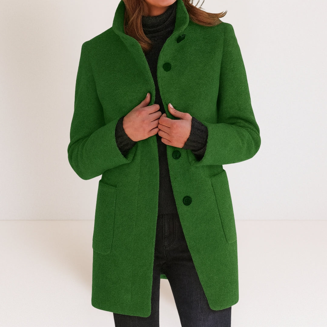 Leonie | Damenjacke hoher Kragen modern elegant