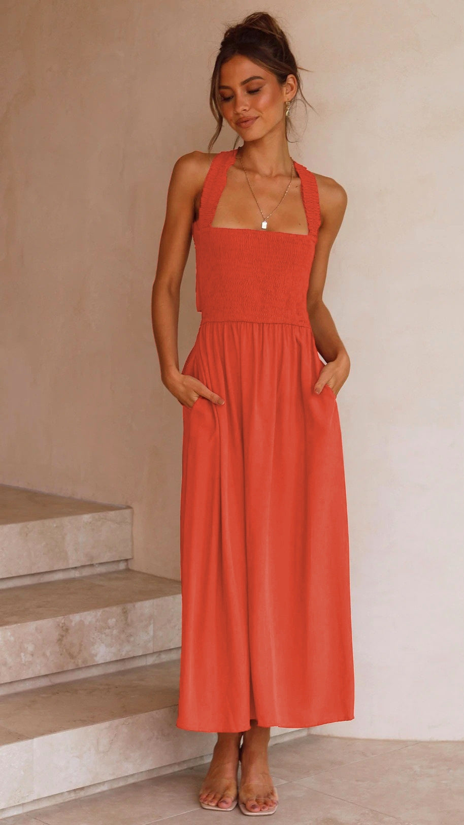 Maria | Elegantes Maxi-Kleid