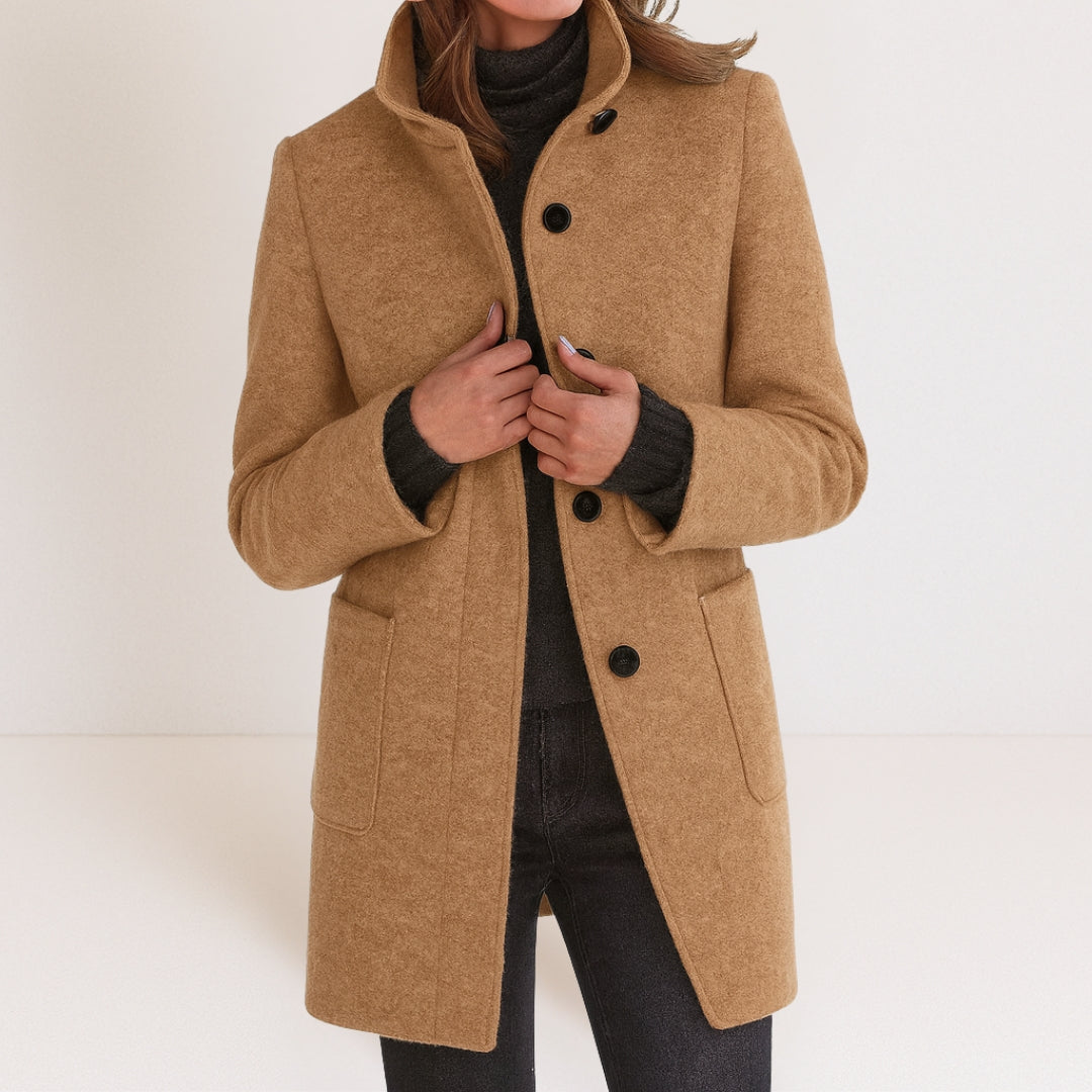 Leonie | Damenjacke hoher Kragen modern elegant