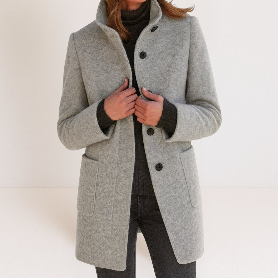 Leonie | Damenjacke hoher Kragen modern elegant
