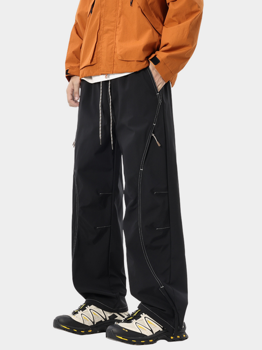 Lukas | Trendige Herren-Cargohose mit Reißverschlüssen