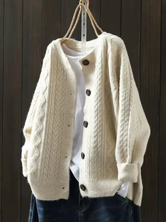Clara | Feiner Strickcardigan mit elegantem Muster