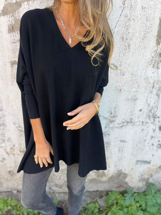 Greta | Zeitloser Strickpullover aus reinem Cashmere